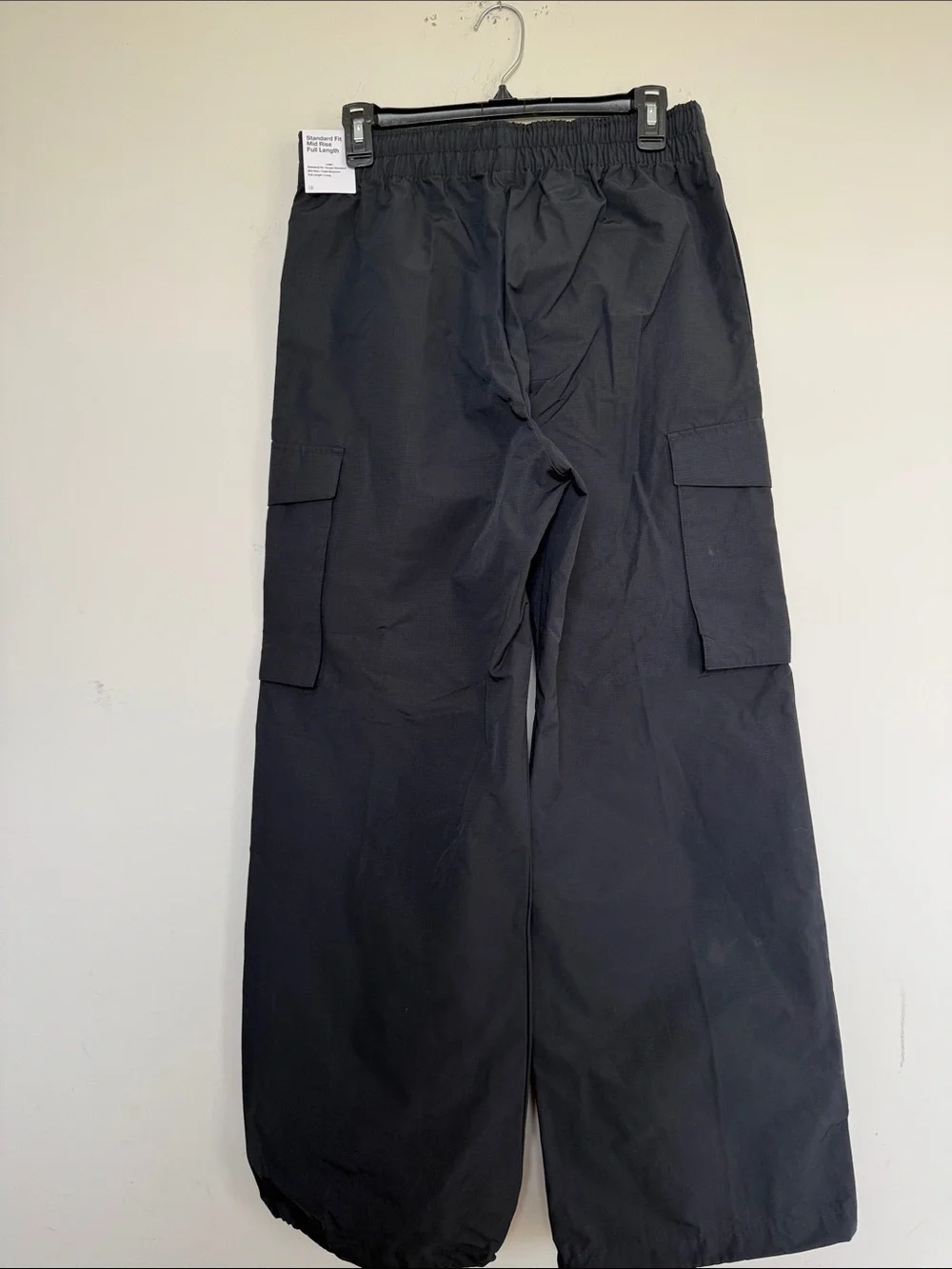 Nike Black Cargo Windbreaker Trousers